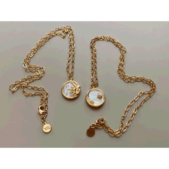 Wholesale Sun And Moon Mother Of Pearl Necklace Wholesale Sun And Moon Mother Of Pearl Necklace